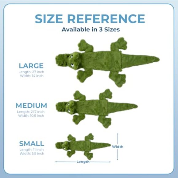 Stuffless Squeaky Dog Toys Set of 4 Plush Interactive Chew Toys - Picture 7 of 8